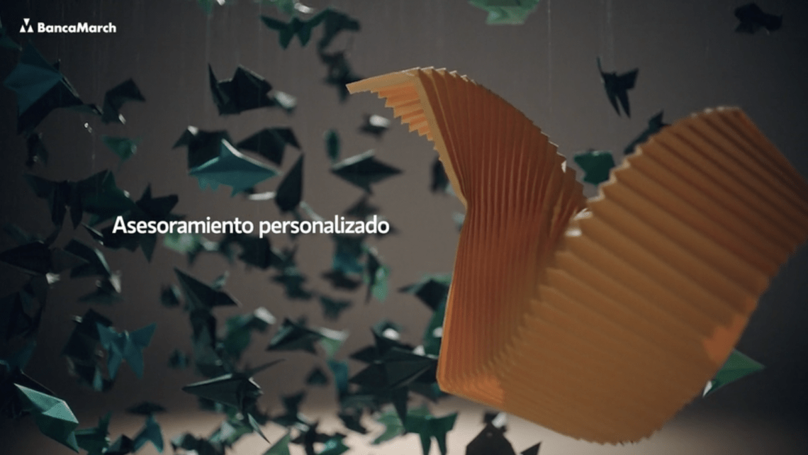 Banca March origami